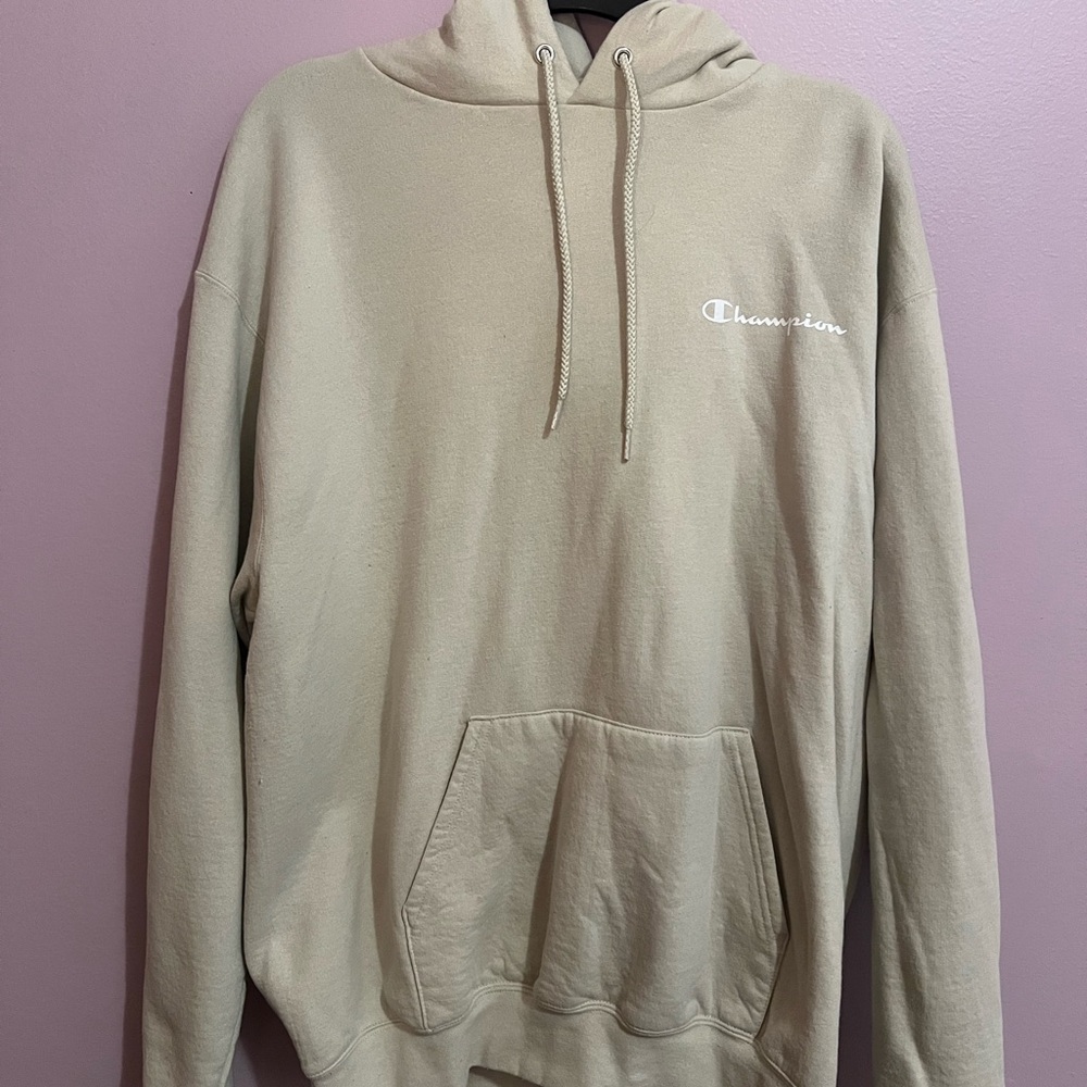 Champion Men's Tan Hoodie